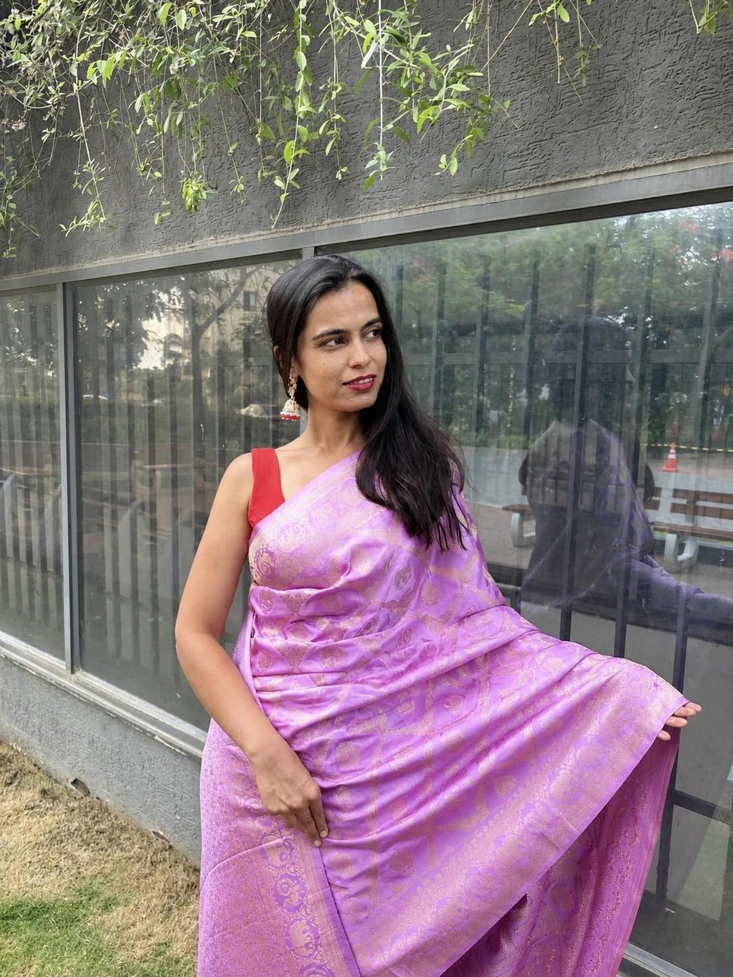 Kashi Gajji - Jasmine Jaal Work