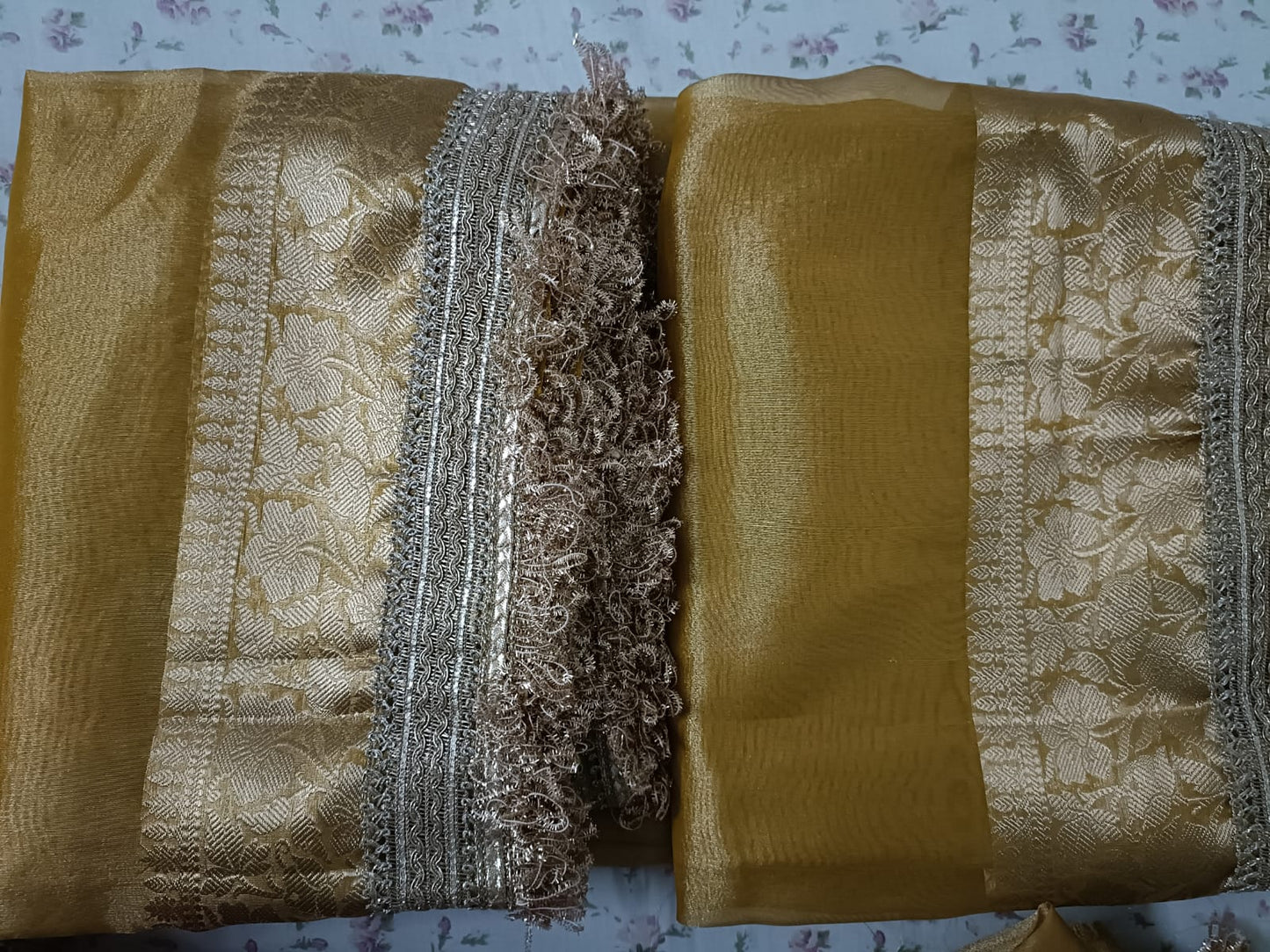 Golden Tissue Silk - Banarasi Saree
