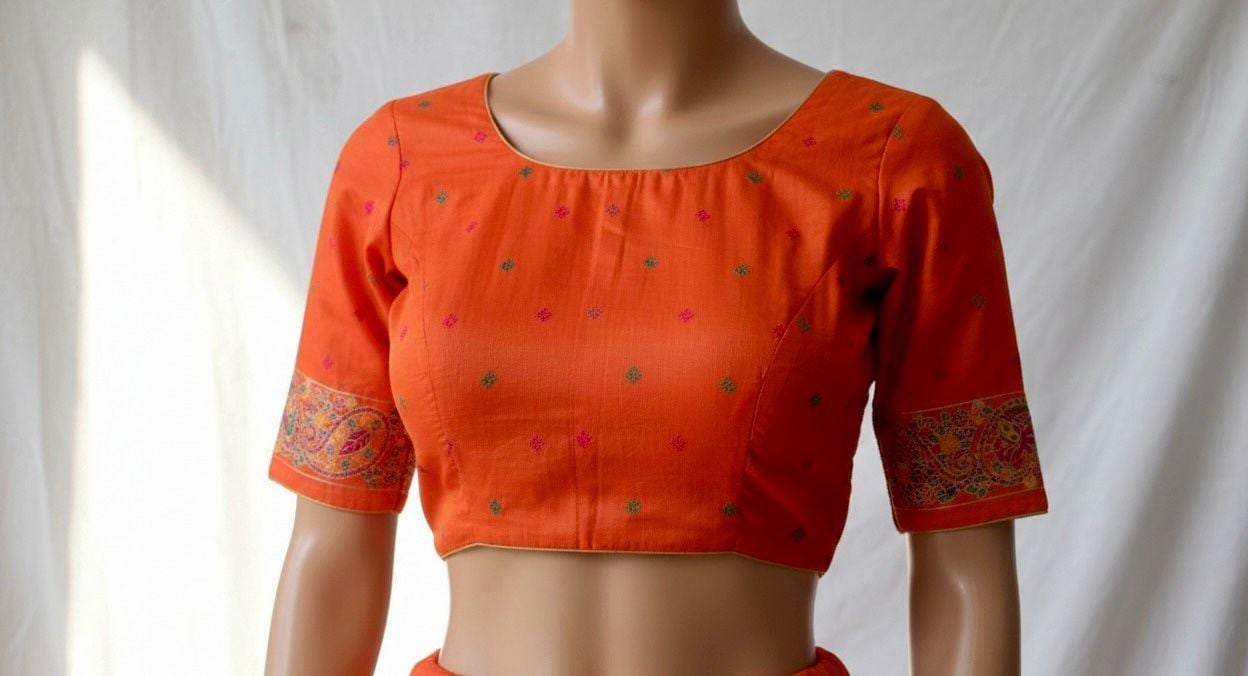Kashi Pashmina- Orange