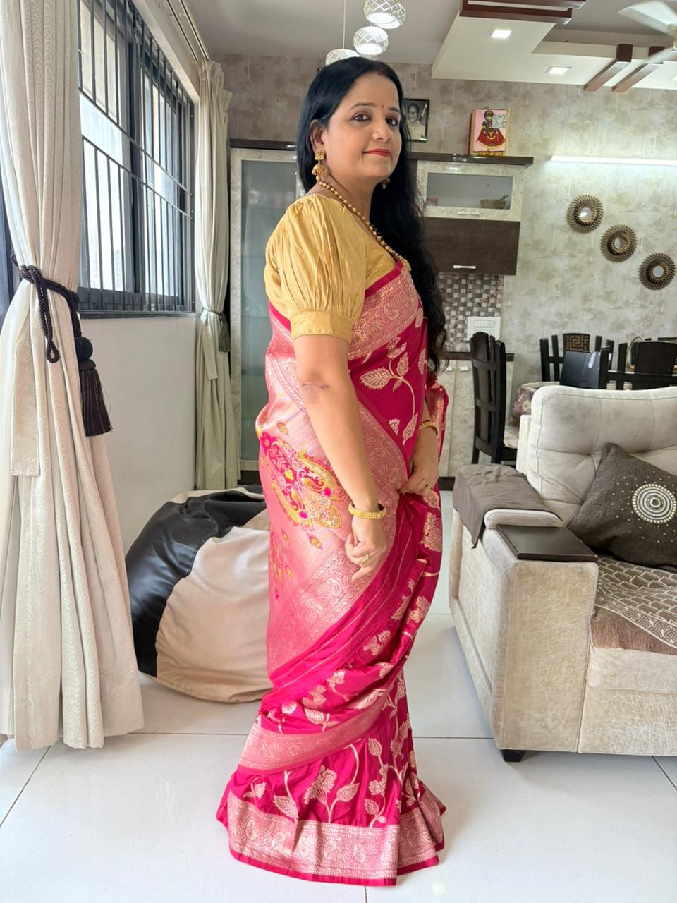 Kashi Dola - Rani Pink