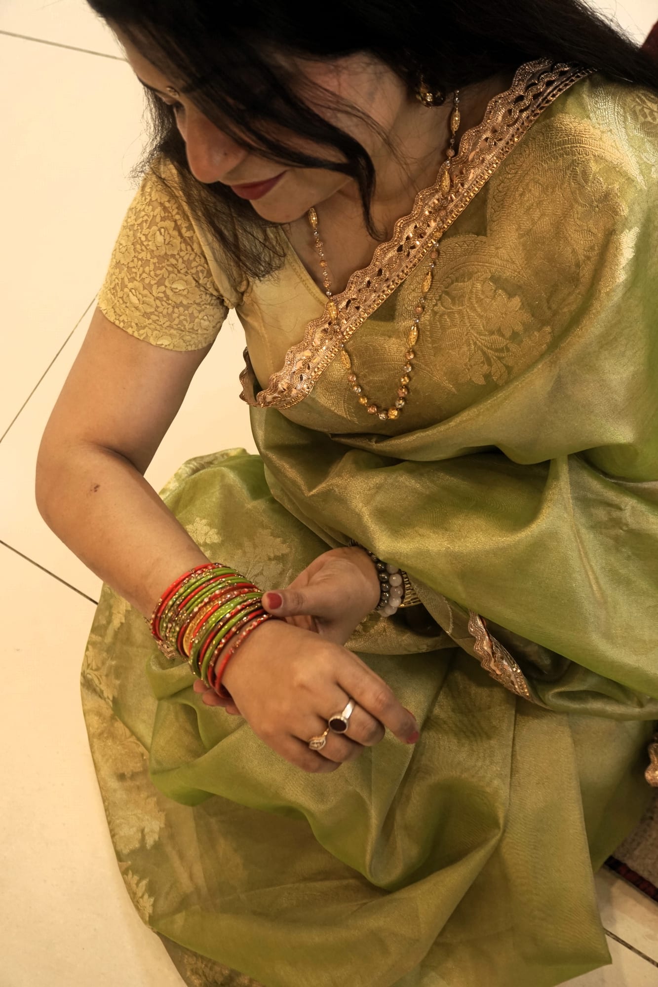 Kashi Maharani - Light Green