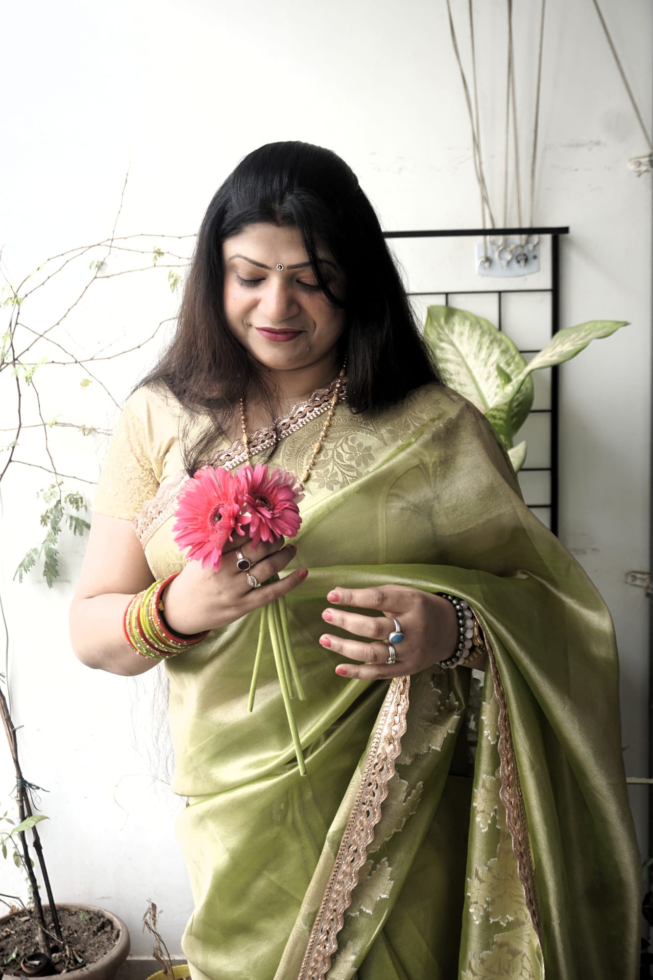 Kashi Maharani - Light Green