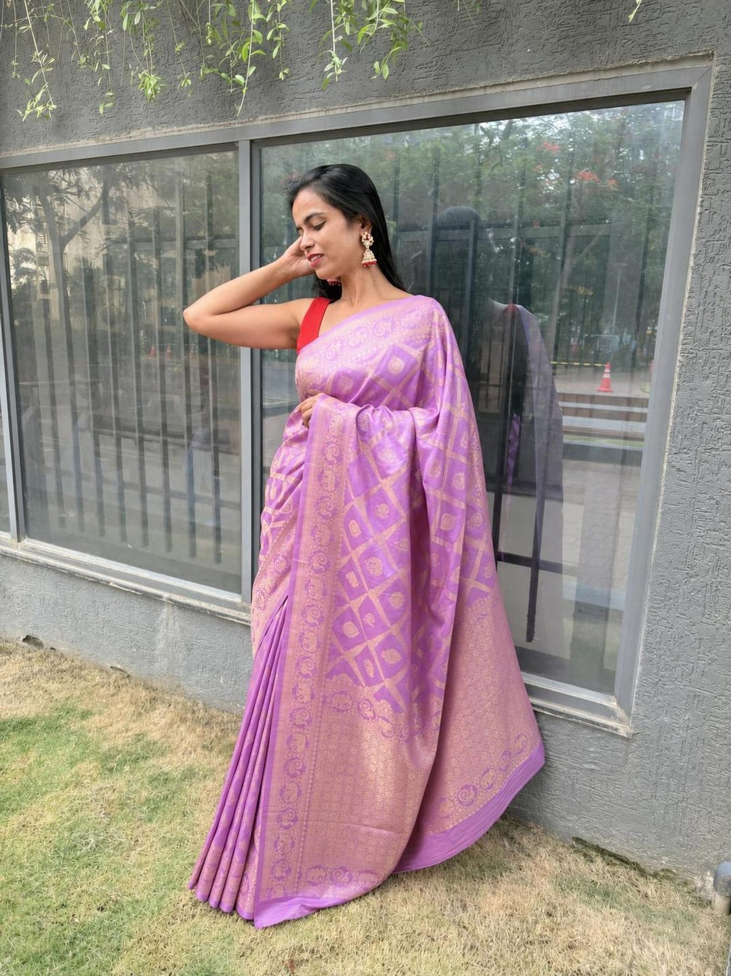 Kashi Gajji - Jasmine Jaal Work