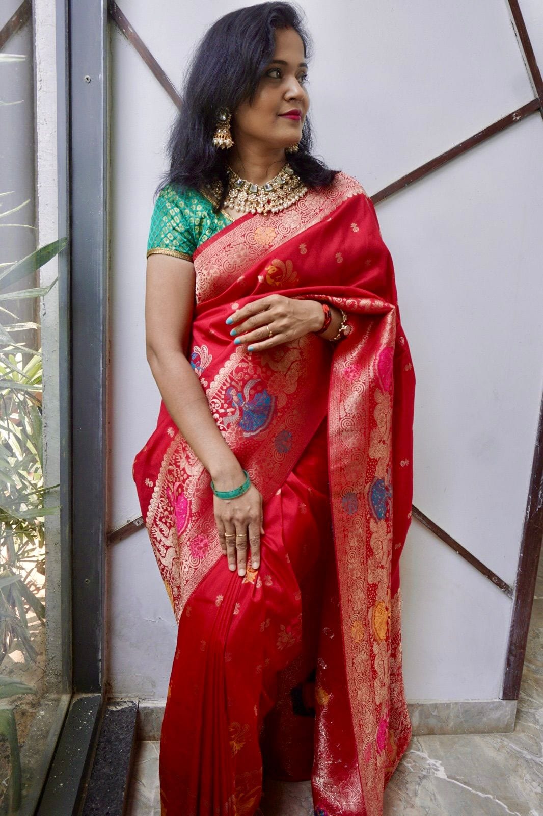 Kashi Dola- Red