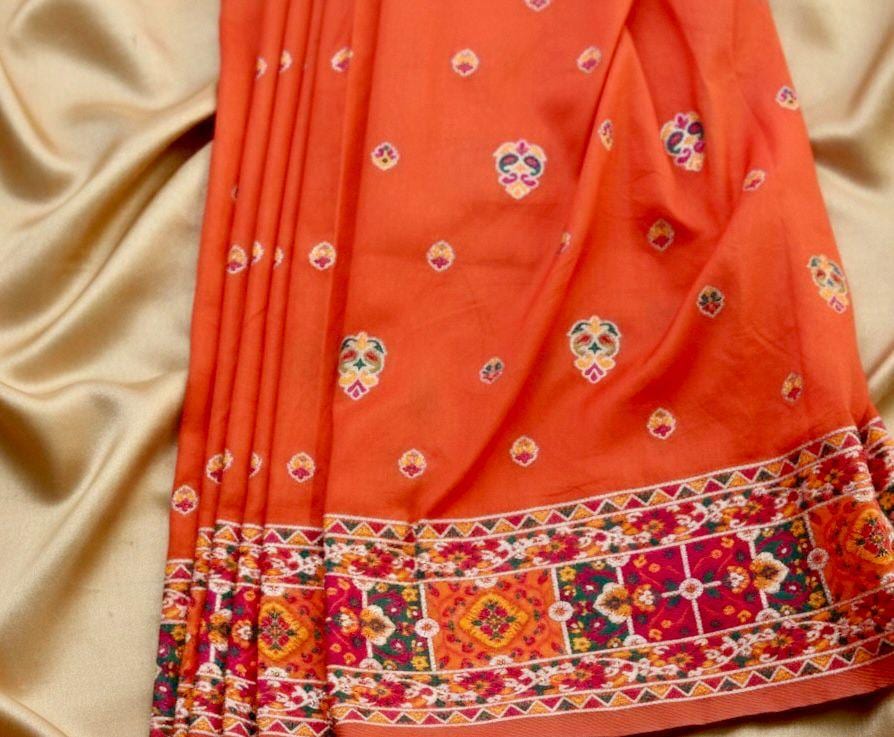 Kashi Pashmina- Orange