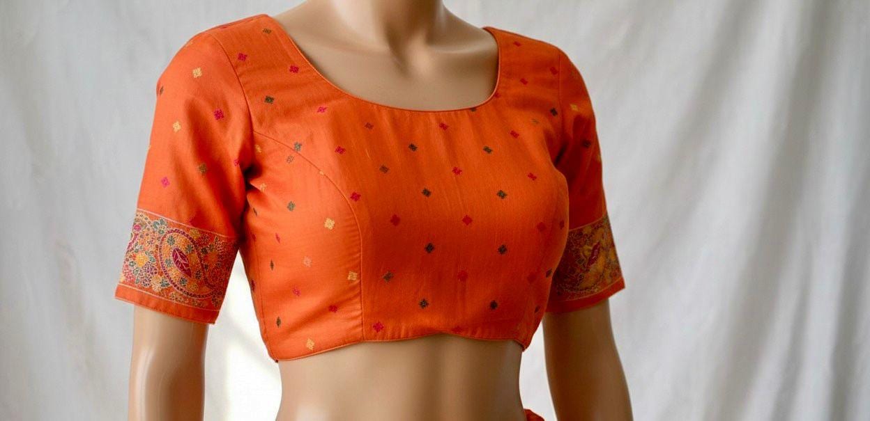 Kashi Pashmina- Orange