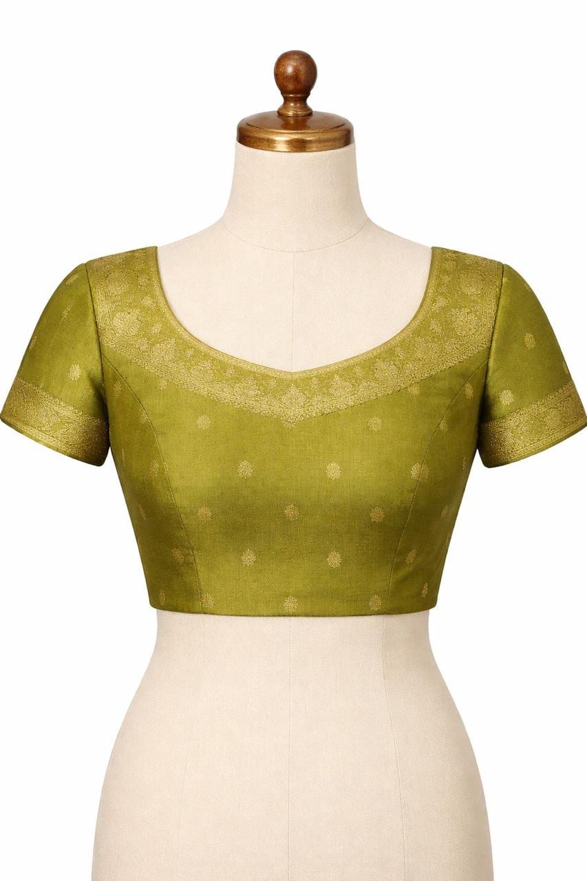 Kashi Riwayat Gajji silk - Green