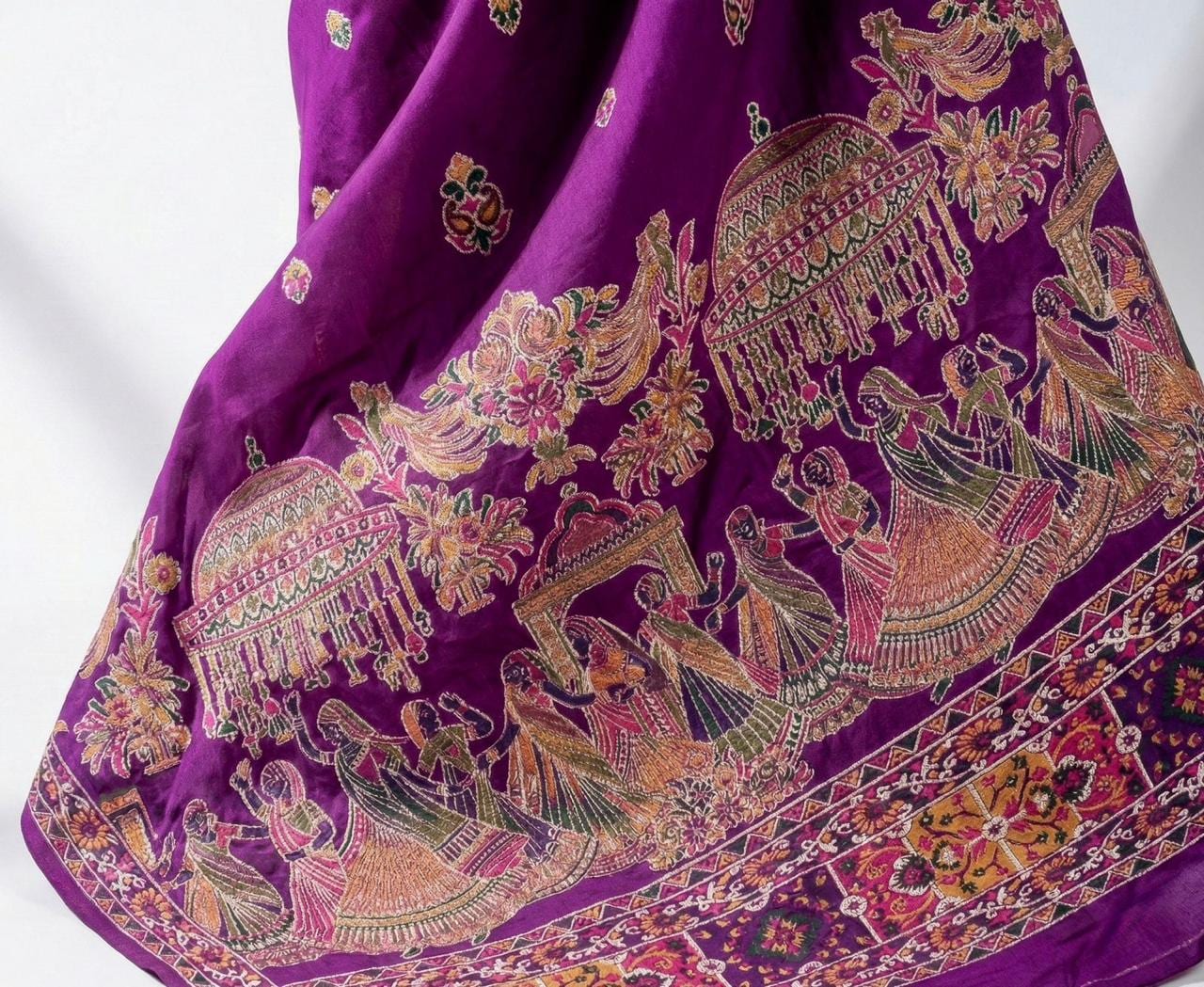 Kashi Pashmina- Purple