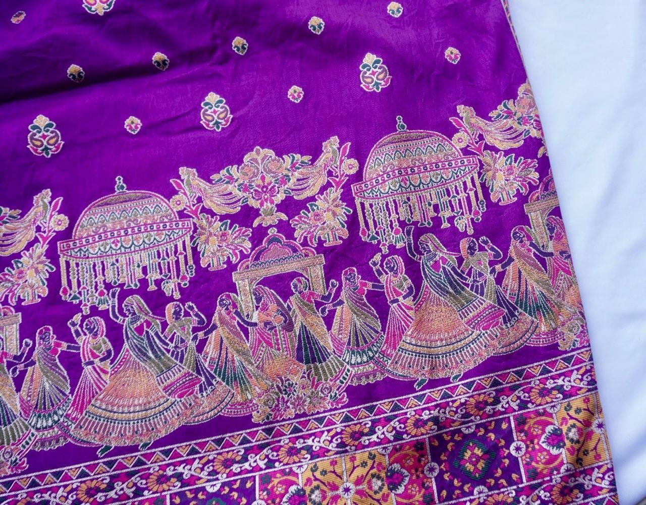 Kashi Pashmina- Purple